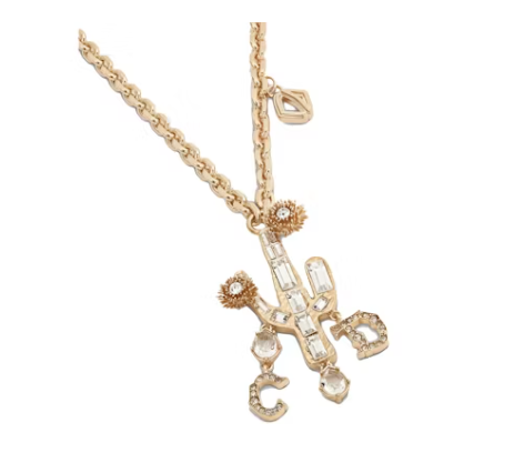 Dior x CACTUS JACK Pendant Necklace Gold 2.png