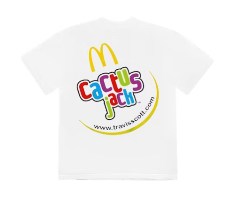 Travis Scott x McDonald's Cj Smile T Shirt White 1.png