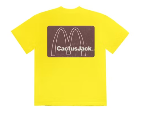 Travis Scott x McDonald's Menu Mono Logo II T Shirt Yellow 2.png