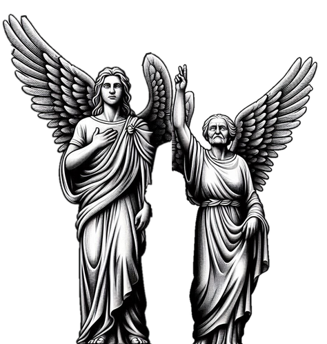 Estátua de Veritaz sem menino