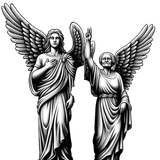 Estátua de Veritaz sem menino