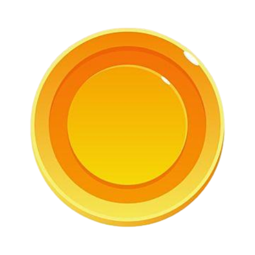 Gold Coins Clipart Transparent PNG Hd, Cartoon Gold Coin, Cartoon, Gold, Coin PNG Image For Free Dow.png