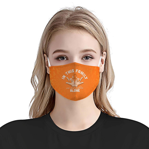 Multiple Sclerosis No One Alone EZ15 0906 Face Mask 1