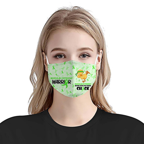 Muscular Dystrophy Awareness Chick EZ01 0405 Face Mask 1