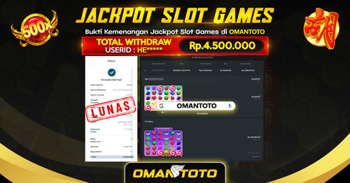 OMANTOTO JACKPOT SLOT GAMES Rp. 4.500.000,-