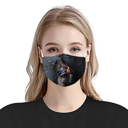 Pitbull Wear American mask EZ17 2905 Face Mask 1