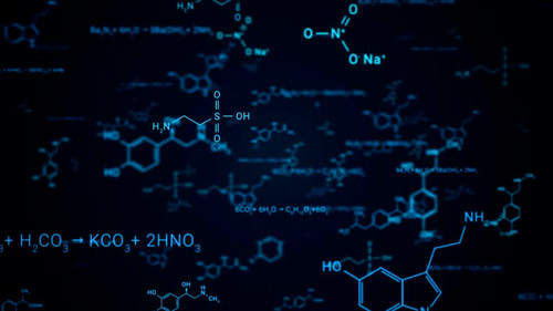 Geometric abstract background with hexagons, structure molecule, 3d rendering science, technology an.jpg