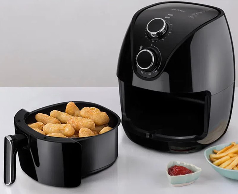 Fritadeira Elétrica Air Fryer 4 Litros 1500w 127v Preta Multilaser – CE221