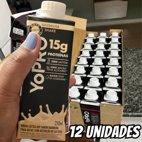 YoPRO Bebida Láctea UHT Baunilha 15g de proteínas 250ml 12 unidades.jpg