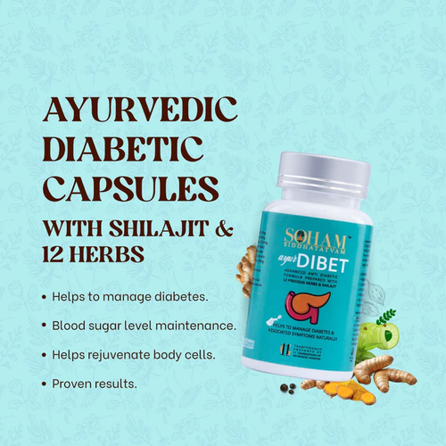 Ayurvedic Diabetic Capsules | Soham's.png
