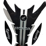 honda black and white tank pad h