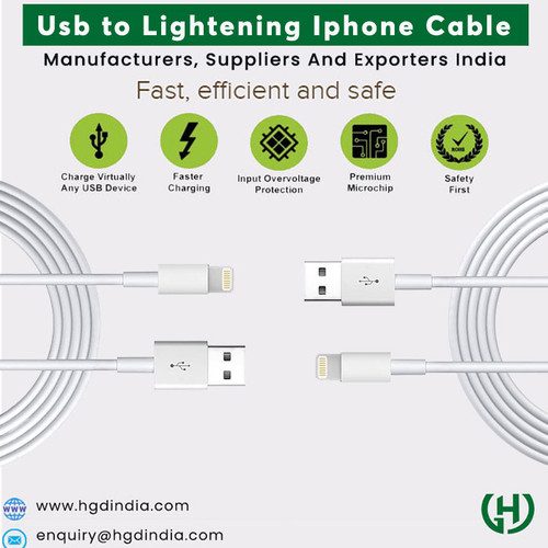 Usb to Lightening Iphone Cable Data Cable Manufacturers, Suppliers and Exporters India.jpg