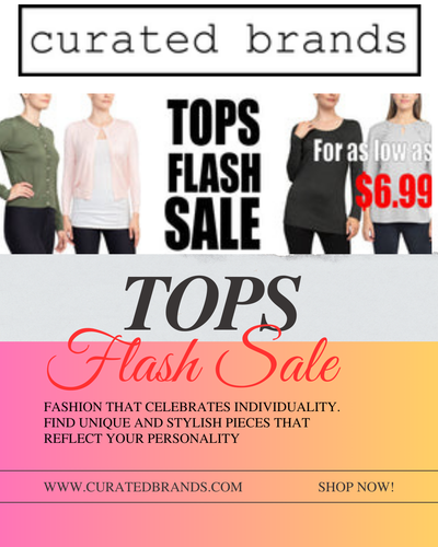 Exclusive Flash Sale on Designer Women's Tops at Curated Brands.png