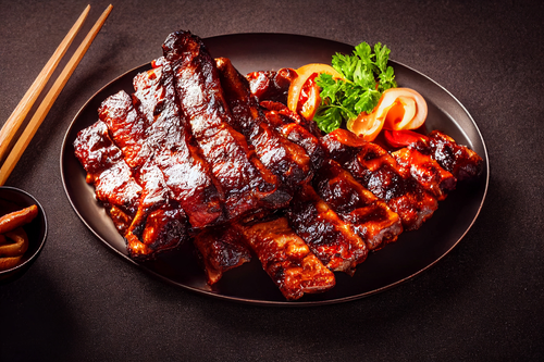 5-Piece Pork Rib Platter – Smoked & Savory Philly BBQ.png