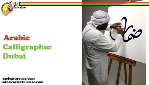 Arabic Calligrapher Dubai-Caricatureuae.jpg