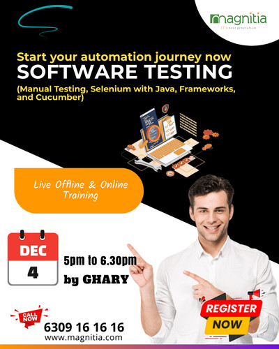 Our Testing Tools New Batch Starts From 04th December, 5 pm to 6.30 pm.jpg
