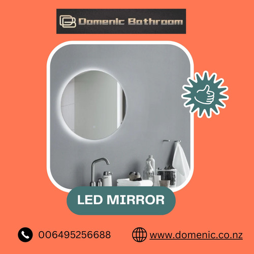 Stylish LED Mirror By Domenic Bathroom Ware.jpg