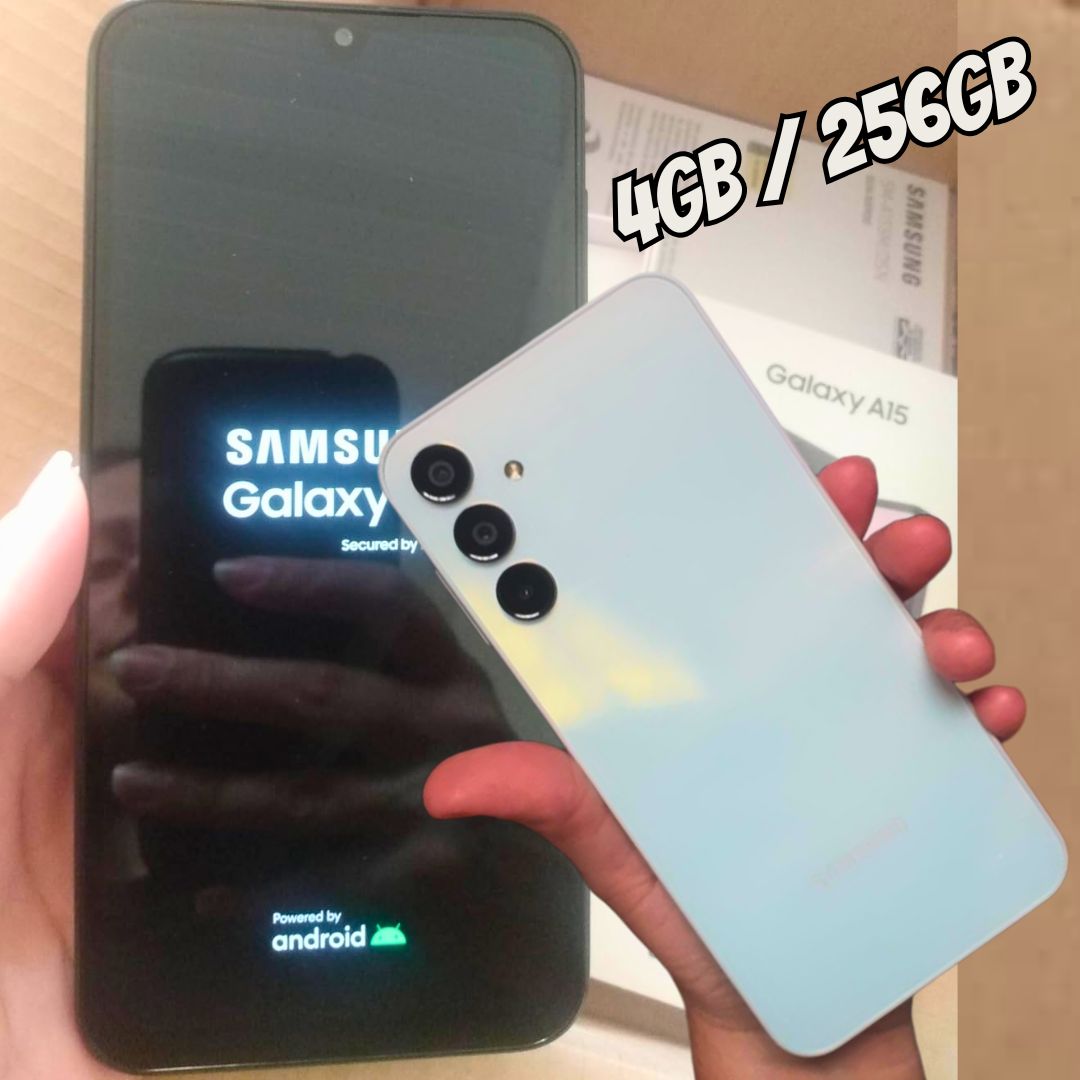 Smartphone Samsung Galaxy A15 4G 256GB – Azul Claro