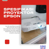 Spesifikasi proyektor epson
