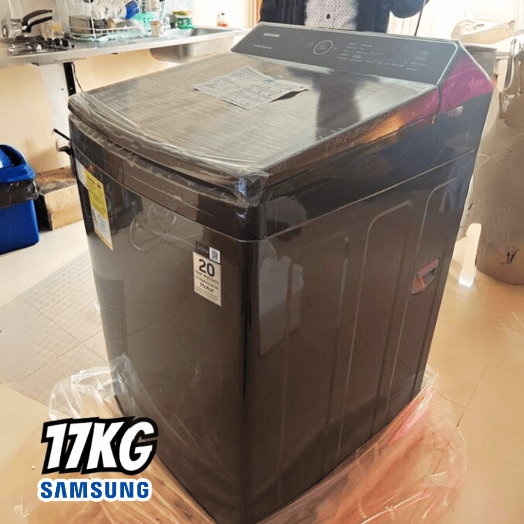 Samsung Lavadora Smart Digital Inverter WA17CG Black 17kg