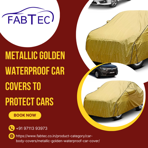 Metallic Golden Waterproof Car Covers to Protect Cars.png