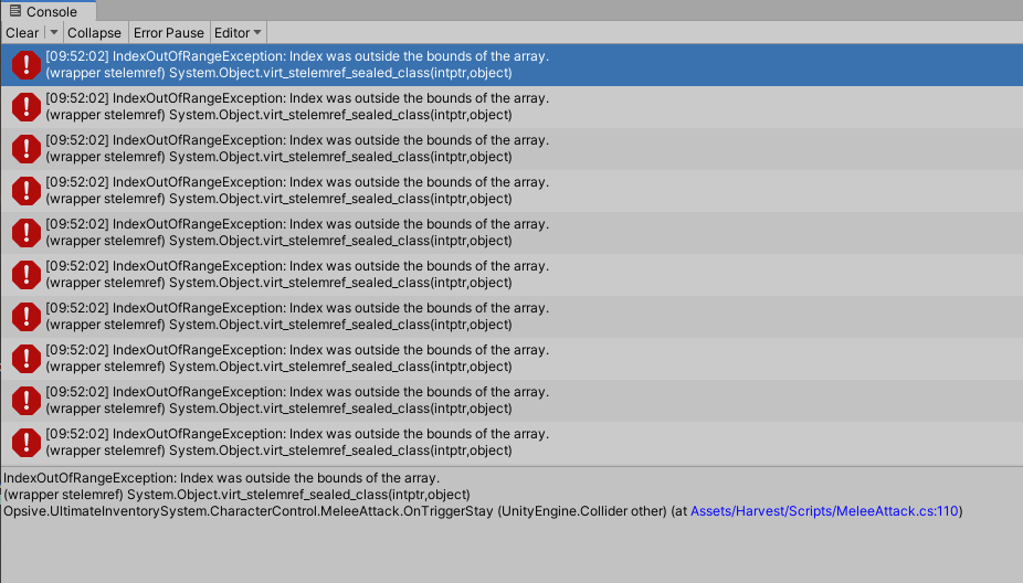 Resolved Add Colliders At Ontriggerstay To Array Unity Forum