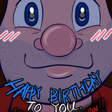 hbd to you bill the dear floofy foreshaowed text 18102024