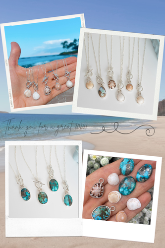 Turquoise and Puka Necklace Email Blast.png