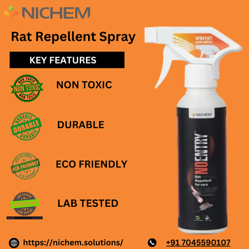 Effective Rat Spray for Car - Protect Your Vehicle with Anti Rat Spray for Car by Nichem Solutions.png