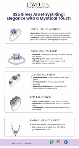925 Silver Amethyst Ring Elegance with a Mystical Touch JewelPin.jpg