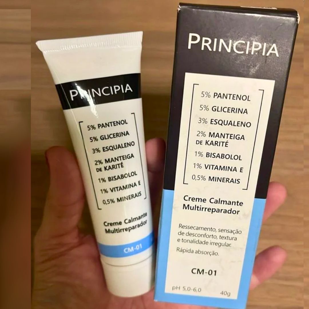 Creme Calmante Multirreparador 17,5% Mix de Ativos Principia CM-01