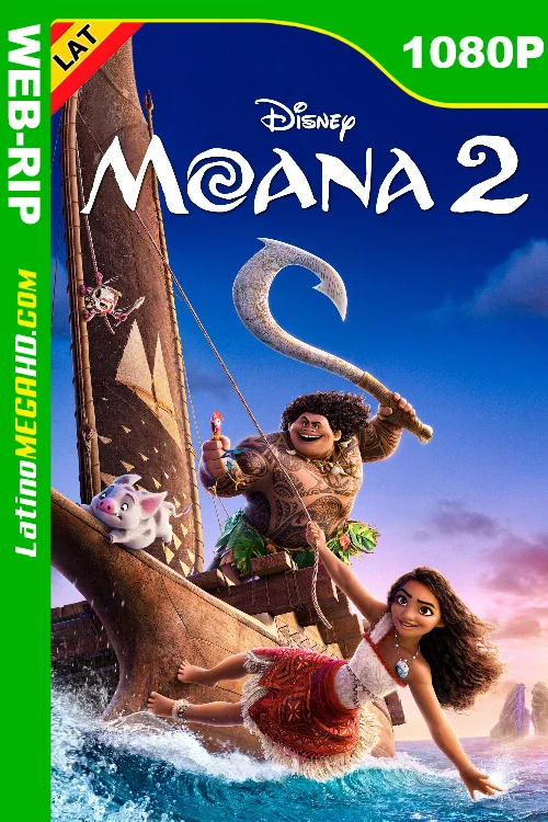 Moana 2 (2024) Latino HD WEB-RIP 1080P