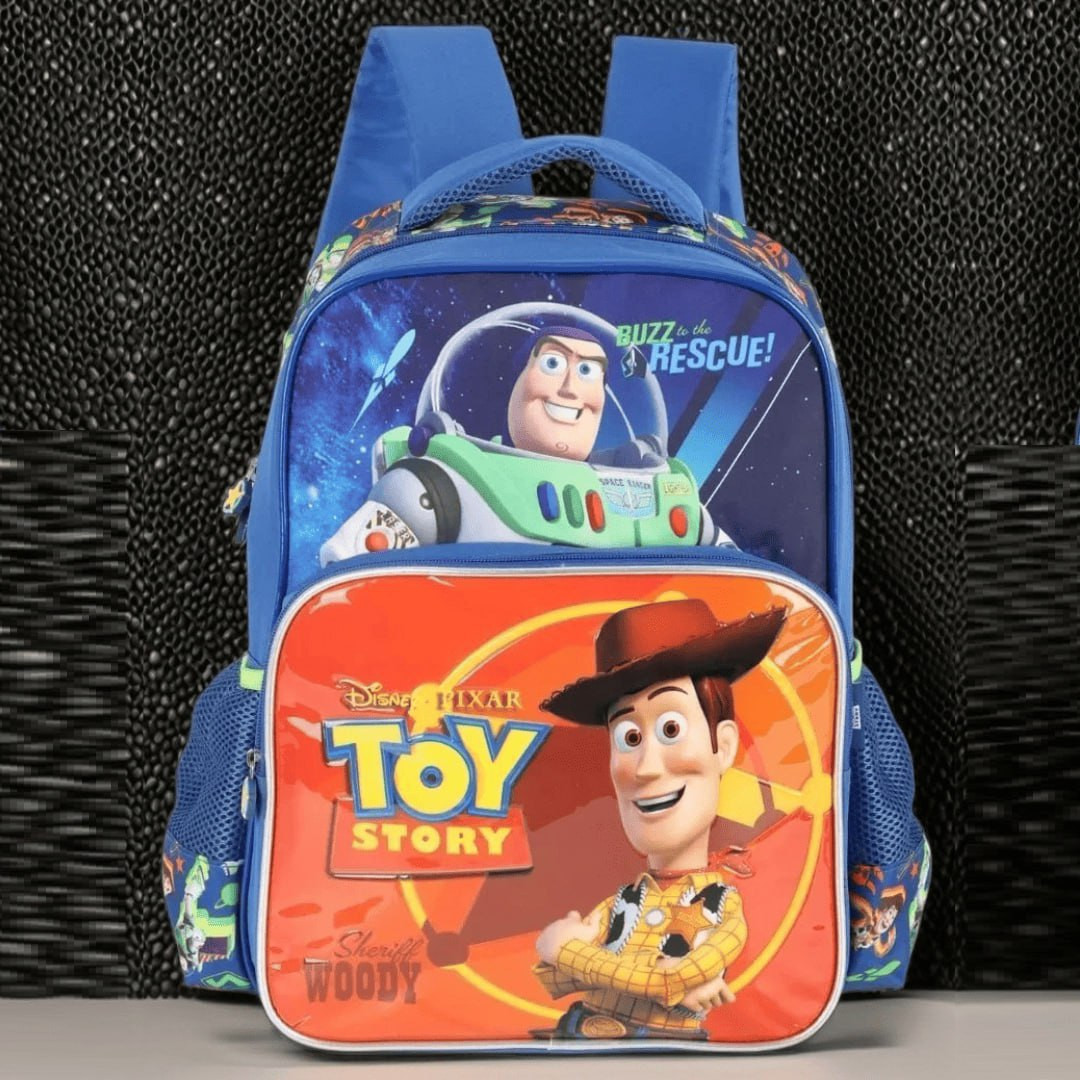 Mochila Toy Story Verde Is40931ty Desenho Do Tecido Lisa Cor Laranja