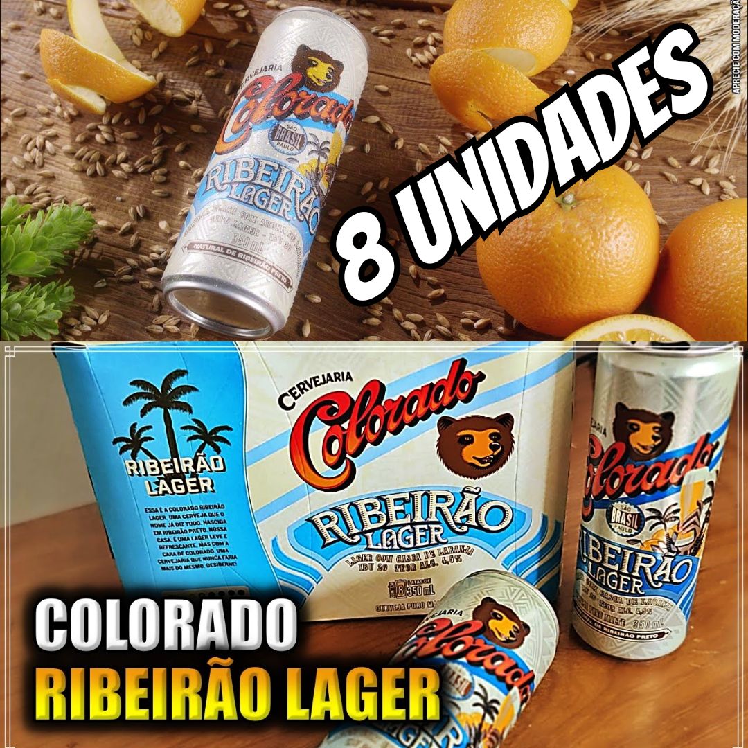 Pack de Colorado Lager Lata 350ML, 8 Unidades