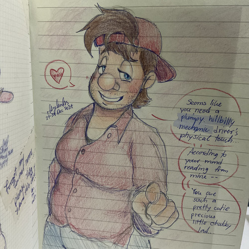 Bill Newton says something to me last Saturday midnight.jpg