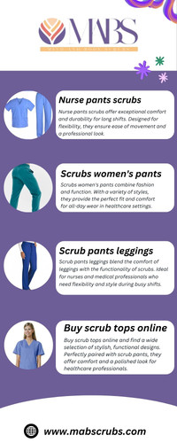 Comfortable and Stylish Nurse Pants Scrubs for Every Professional.jpg
