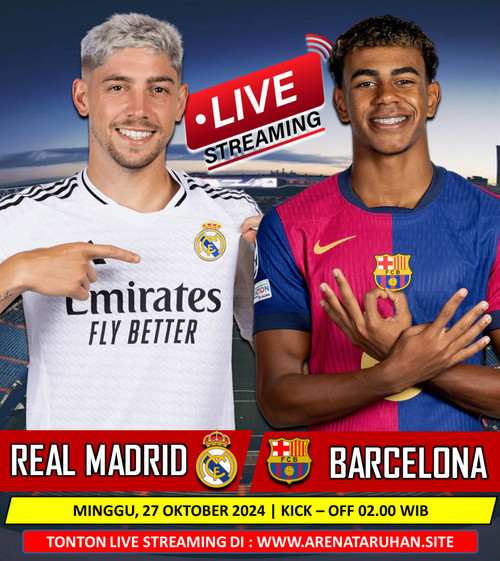 PERTANDINGAN EL CLASICCO, AYO PASANG TARUHAN ANDA DI ARENABET88

BIG MATCH YANG KITA TUNGGU TUNGGU NIH BOSSKU ⚽⚽
DUEL PANAS EL CLASICCO 🥷 vs 🥷

REAL MADRID VS BARCELONA
MINGGU, 27 OKTOBER 2024 | KICK-OFF 02.00 WIB
VOOR / PASARAN 0 : 1/2 🤑💸💰

Ayo dukung tim jagoan anda dari sekarang dan jangan lupa pasang taruhan bersama agen ARENABET88


#UEFA #ligachampions #uefachampions #mancity #madrid #halamadrid #championsleague #laliga #ligainggris #ligaspain #bola #prediksiakurat #uefaeuropa #europaleague #mu #manchesterunited #ronaldo #nationalleague 
#euro #pildun #timnasindo #kingindo #timnasday #madrid #realmadrid #dortmund #halamadrid #elclasicco #barcelona #duelmaut