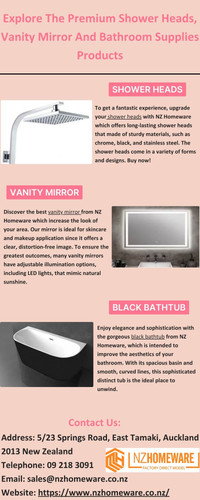 Explore The Premium Shower Heads, Vanity Mirror And Bathroom Supplies Products.jpg