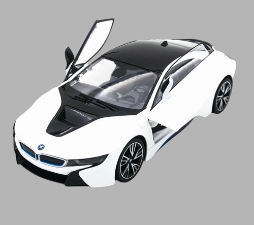 Метална кола BMW i8 Бяла.jpg