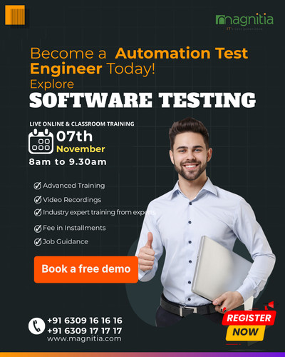 Automation Testing New Batch Is Starts From 07th November, 8.am to 9.30 am.jpg