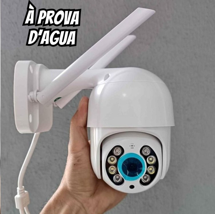 Câmera Externa Segurança Ip Infravermelho Wifi Hd Orbitronic