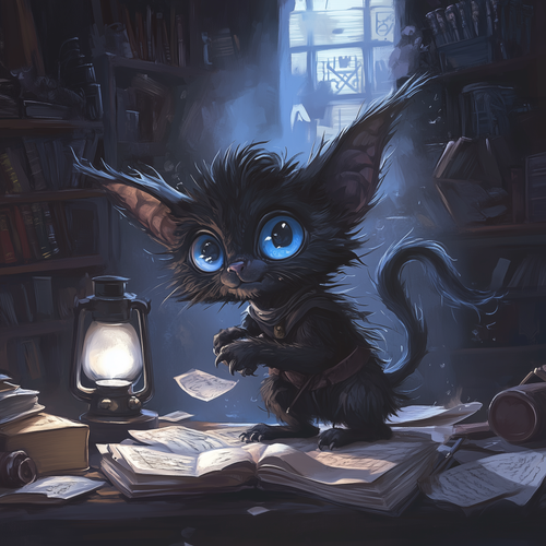 mantywastaken Amara stands at her cluttered desk raising an eye c601ccfe 80c8 4276 a0f2 f52d4a261ff3.png