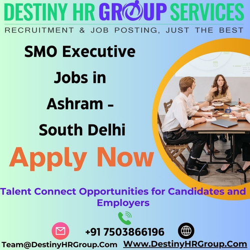 SMO Executive Jobs in Ashram South Delhi location.1