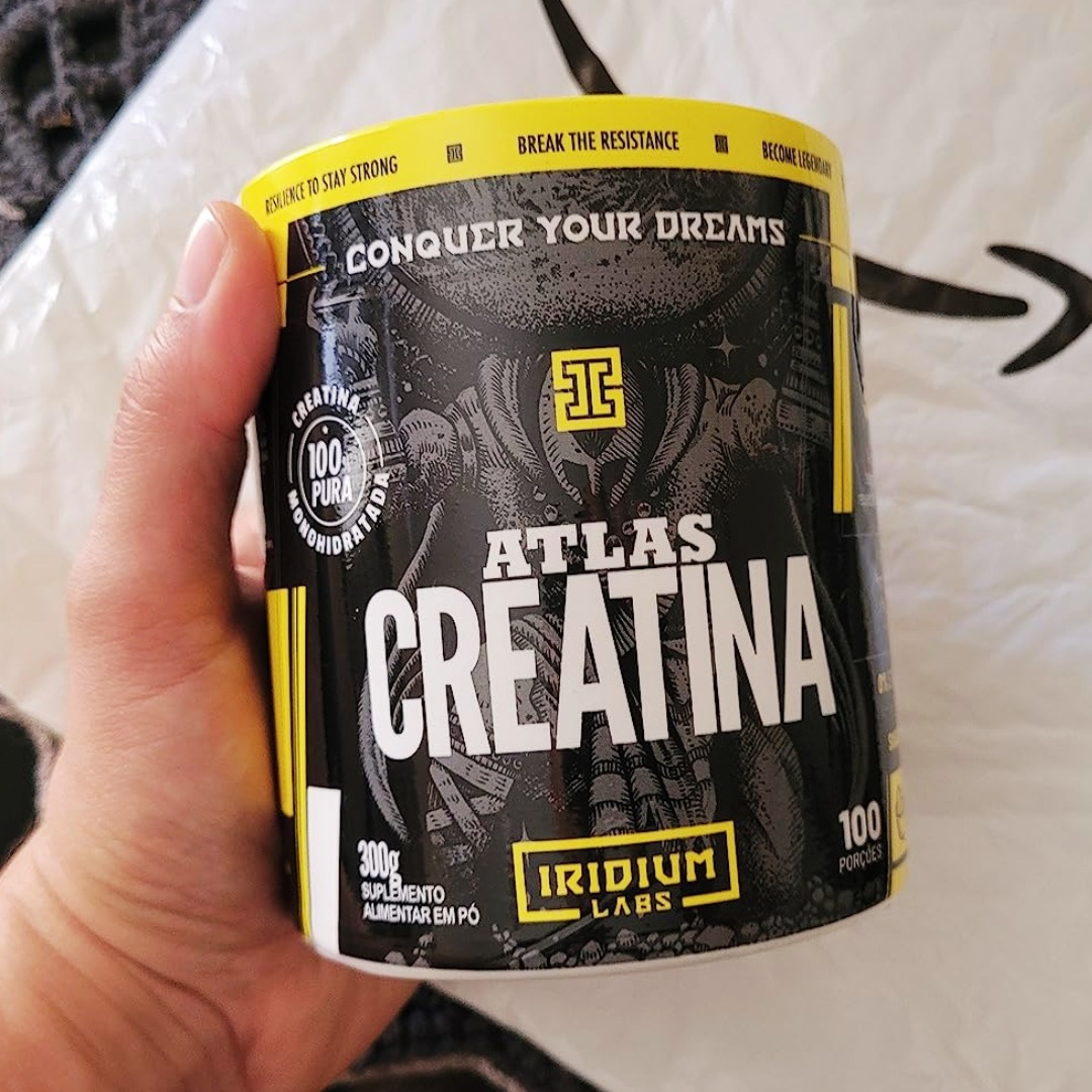 Atlas Creatina – 300g – 100% Pura