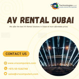 Top AV Equipment Rental Services in Dubai for Events