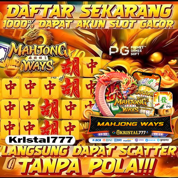 Main Slot Gacor Tanpa Ribet, Deposit Pulsa Langsung di Kristal777