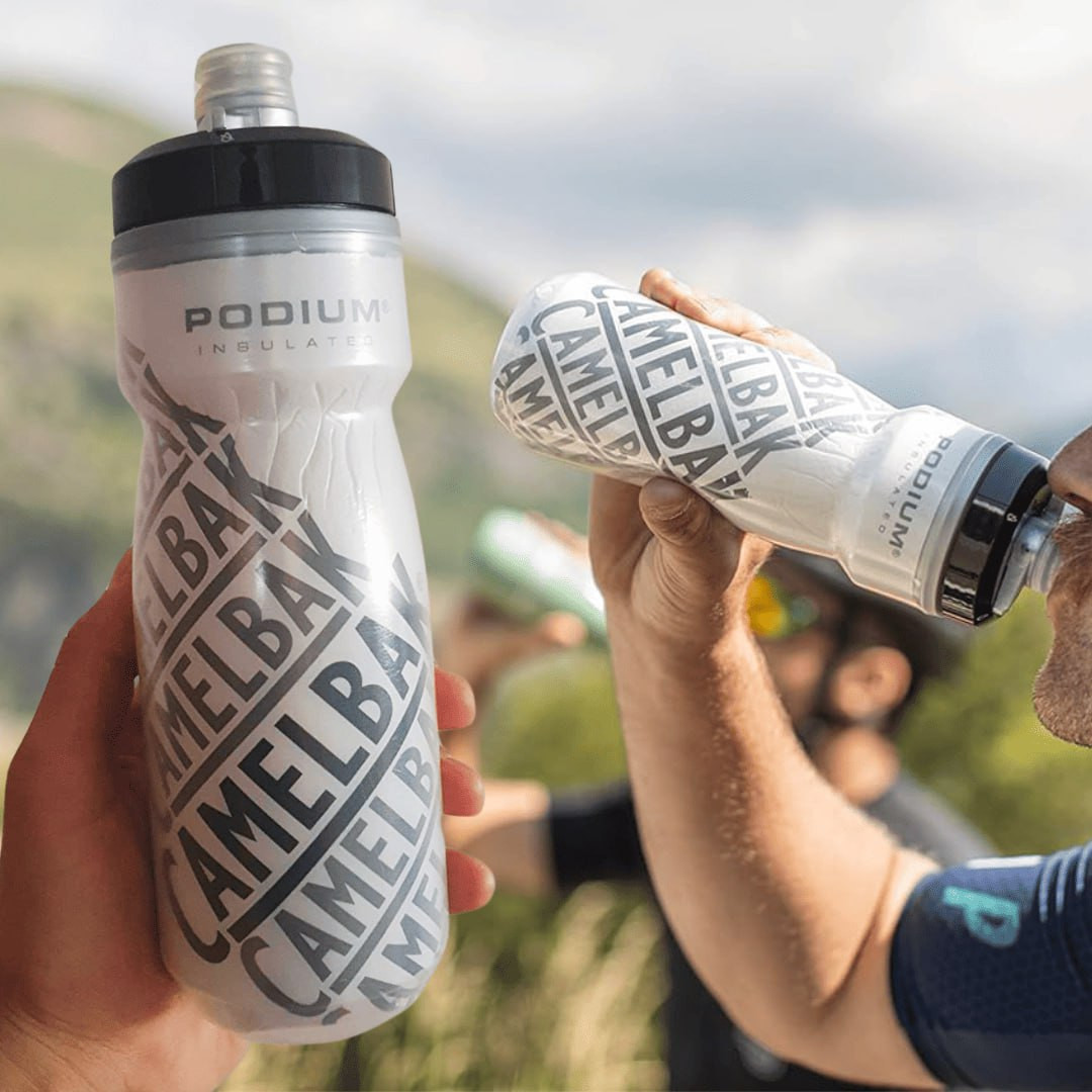 Camelbak Garrafa Podium Chill De 620mL Sem Vazamentos com Trava de Segurança