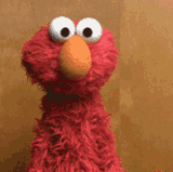 Shrugs 11 Elmo shrugging aka Unbothered I Don't Care Oh Well Whatever Who Cares (Animated GIF)