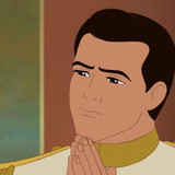 Concerned 02 Disney looking cartoon prince like character's facial expression w his hands under his 
