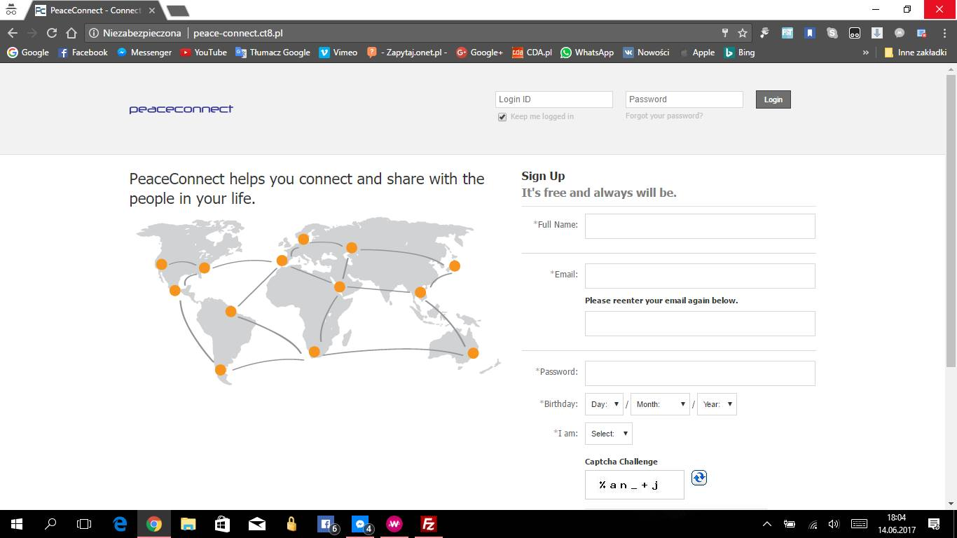 The Birth of PeaceConnect: Coding Dreams into Reality
